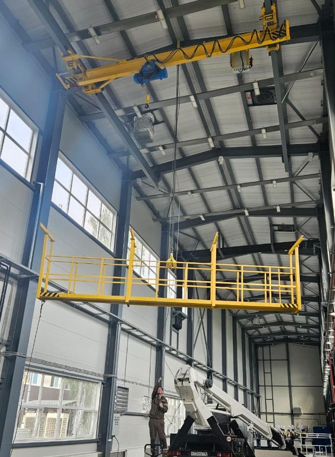 кран-балка подвесная 1 тонная 6 метров фото Image