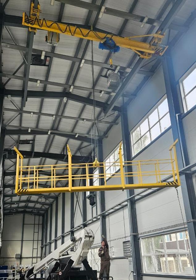 Кран мотсовой подвесной однобалочный 1 тонна 6 метров фото Image